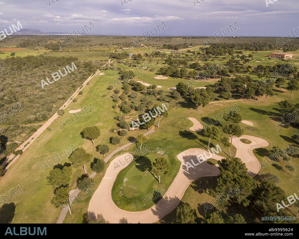 Golf Maioris, Municipality of Llucmajor, Mallorca, balearic islands, spain, europe.