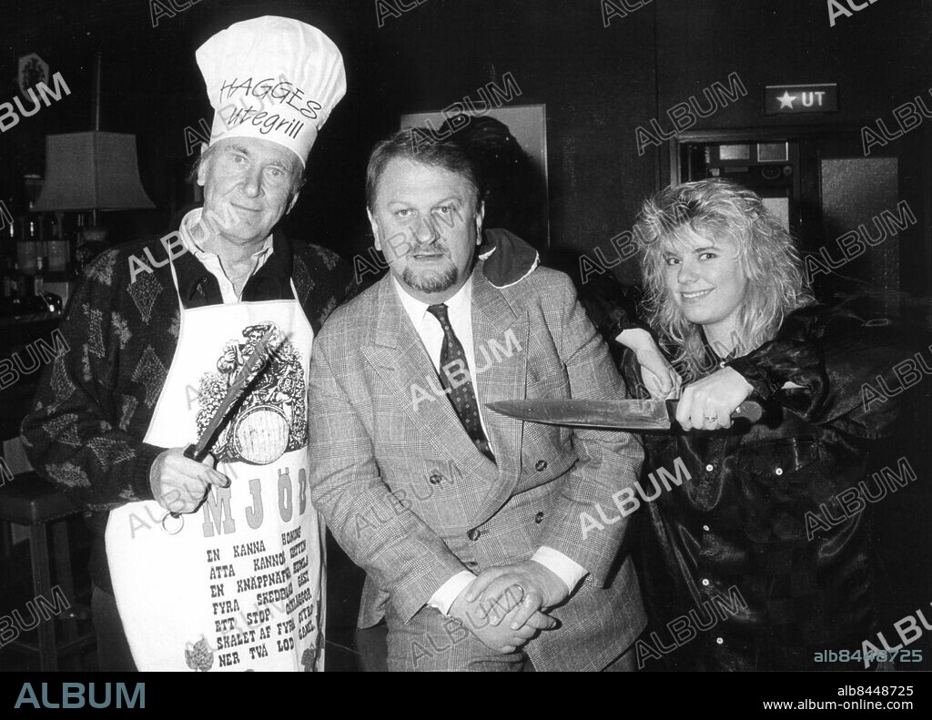 ARKIVBILD. Hagge Geigert, Siewert Öholm och Carin Hjulström-Lifv.. *** Local Caption *** GP. KAMERAREPORTAGE.