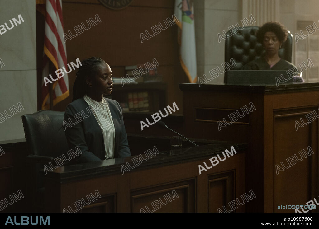 NANA MENSAH in PRESUMED INNOCENT, 2024, directed by DAVID E. KELLEY. Copyright Apple Studios/Bad Robot/David E. Kelley Productions. Episode 1x7.