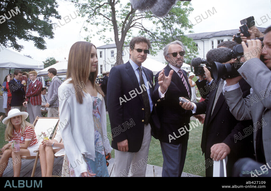 AMANDA BYNES, COLIN FIRTH und JONATHAN PRYCE in WHAT A GIRL WANTS, 2003, unter der Regie von DENNIE GORDON. Copyright WARNER BROS. PICTURES.