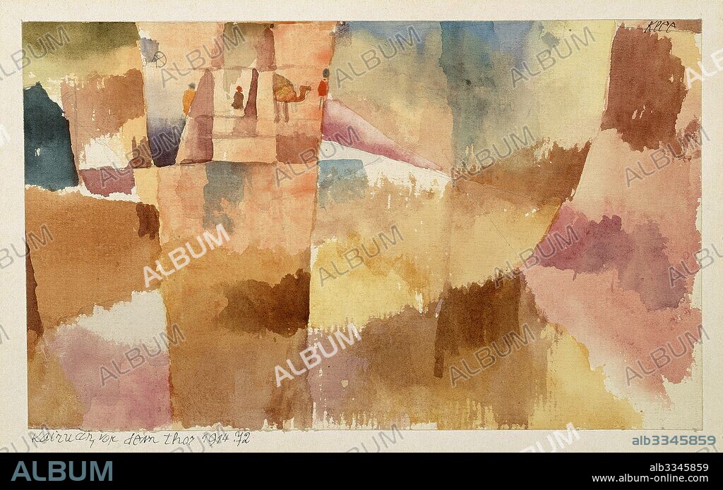 PAUL KLEE. Kairouan, Before the Gates.