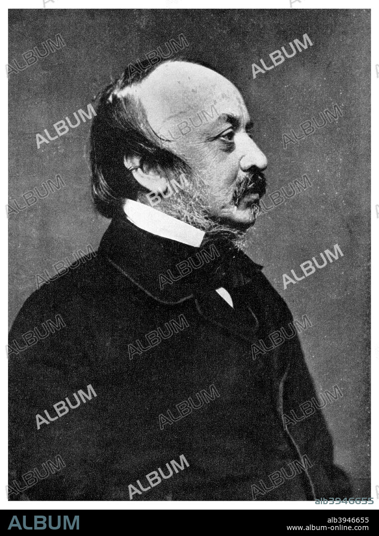 Sir Edwin Chadwick, British social reformer, 19th century (1956). Chadwick (1800-1890) was largely responsible for devising the system under which the country was divided into groups of parishes administered by elected boards, each with its own medical officer. Later, as commissioner of the Board of Health (1848-1854), he conducted a campaign that resulted in the passing of the Public Health Act of 1848. This legislation embodied Chadwick's belief that public health should be administered locally to encourage people to participate in their own protection. A print from People, a volume about the origin and early history of many things, common and less common, essential and inessential, by Readers Union, the Grosvenor Press, London, 1956.