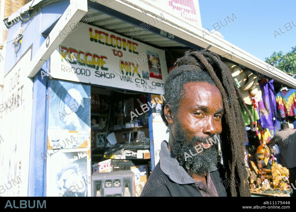 Rasta man, Ocho Rios, Jamaica, West Indies, Central America.