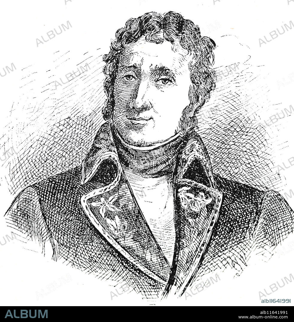 Andre Massena, 1st Duc de Rivoli (1758-1817). French military commander during Revolutionary and Napoleonic Wars. Portrait.