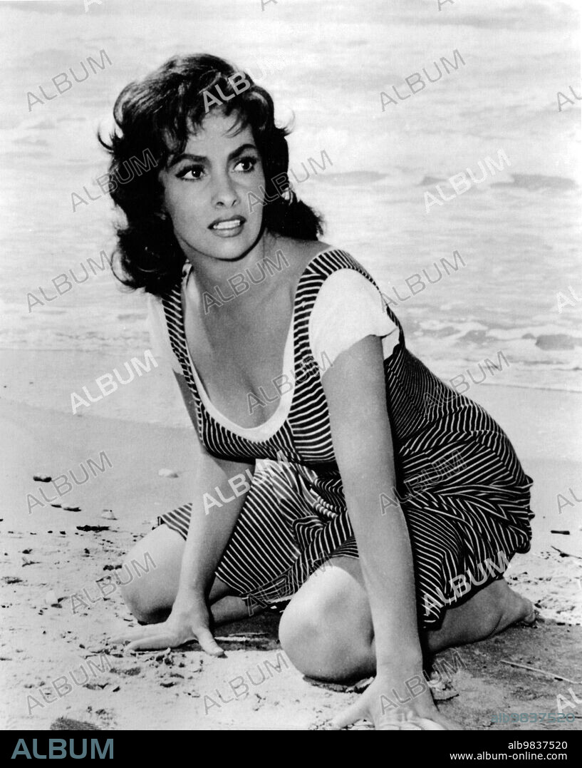 GINA LOLLOBRIGIDA in THE LAW, 1959 (LA LEGGE), directed by JULES DASSIN. Copyright M.G.M.