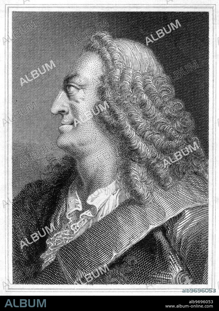 George II, King of England - George Augustus born 30th October 1683 or 10th November 1683 - died 25th October 1760 painted by Worlidge, engraved by Edward Smith, published in December 1822. ©TopFoto.