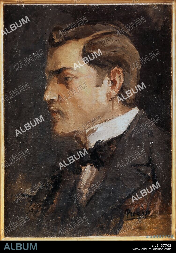 Pablo Picasso / 'Portrait of Manuel Pallarés', 1895.