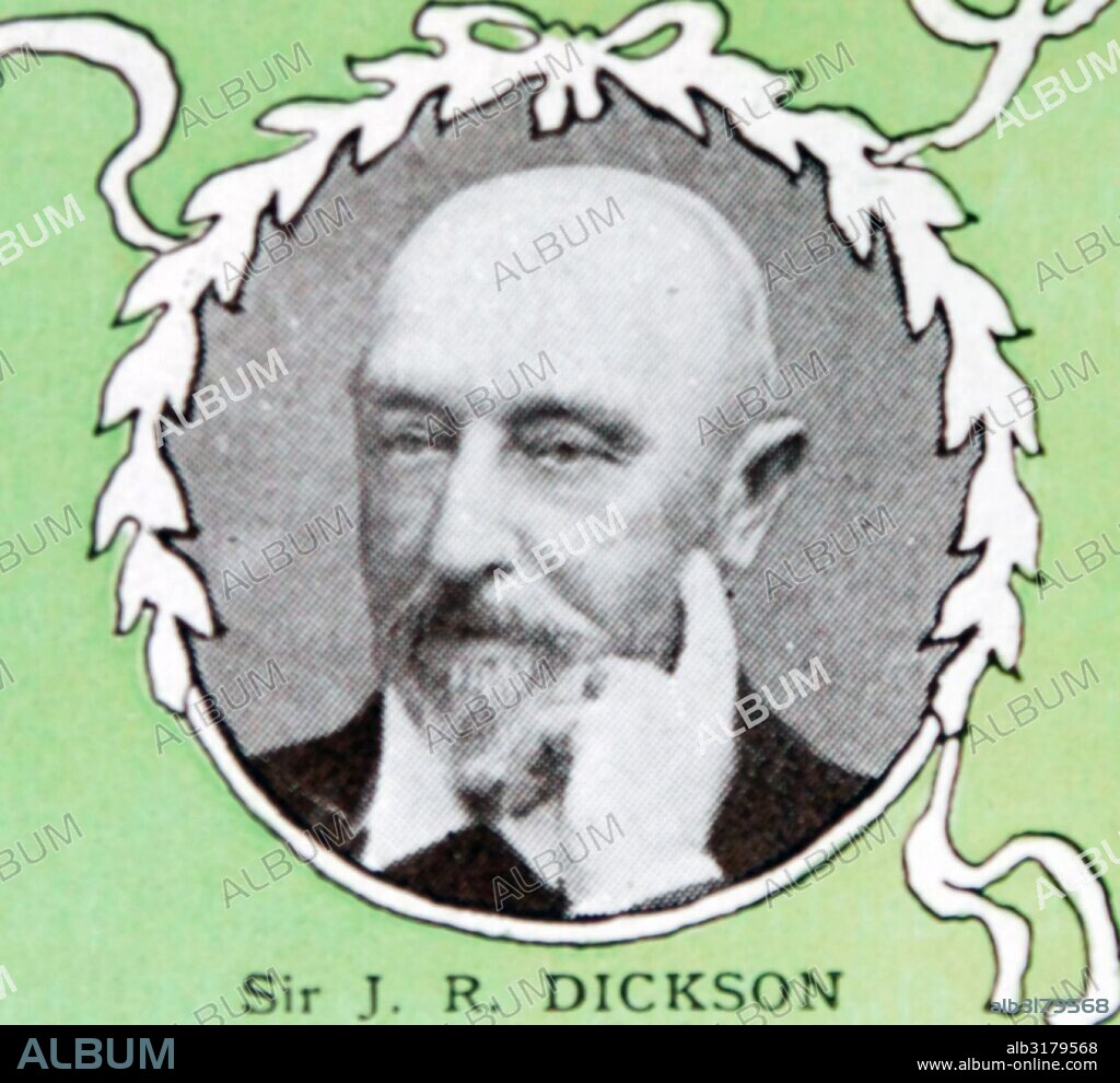 Sir James Robert Dickson, KCMG (30 November 1832 – 10 January 1901) was an Australian politician and businessman, the 13th Premier of Queensland and a member of the first federal ministry.