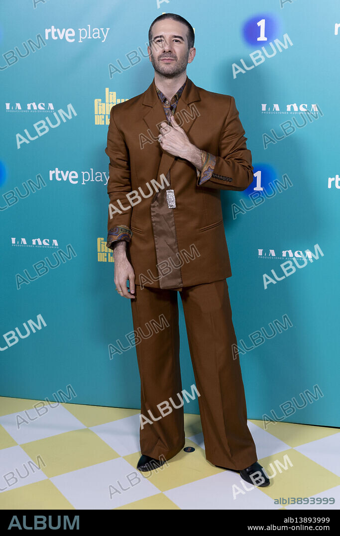 Raúl Rodríguez attended 'La Familia De La Tele' Photocall at Joy Eslava Theater on April 8, 2025 in Madrid, Spain.
