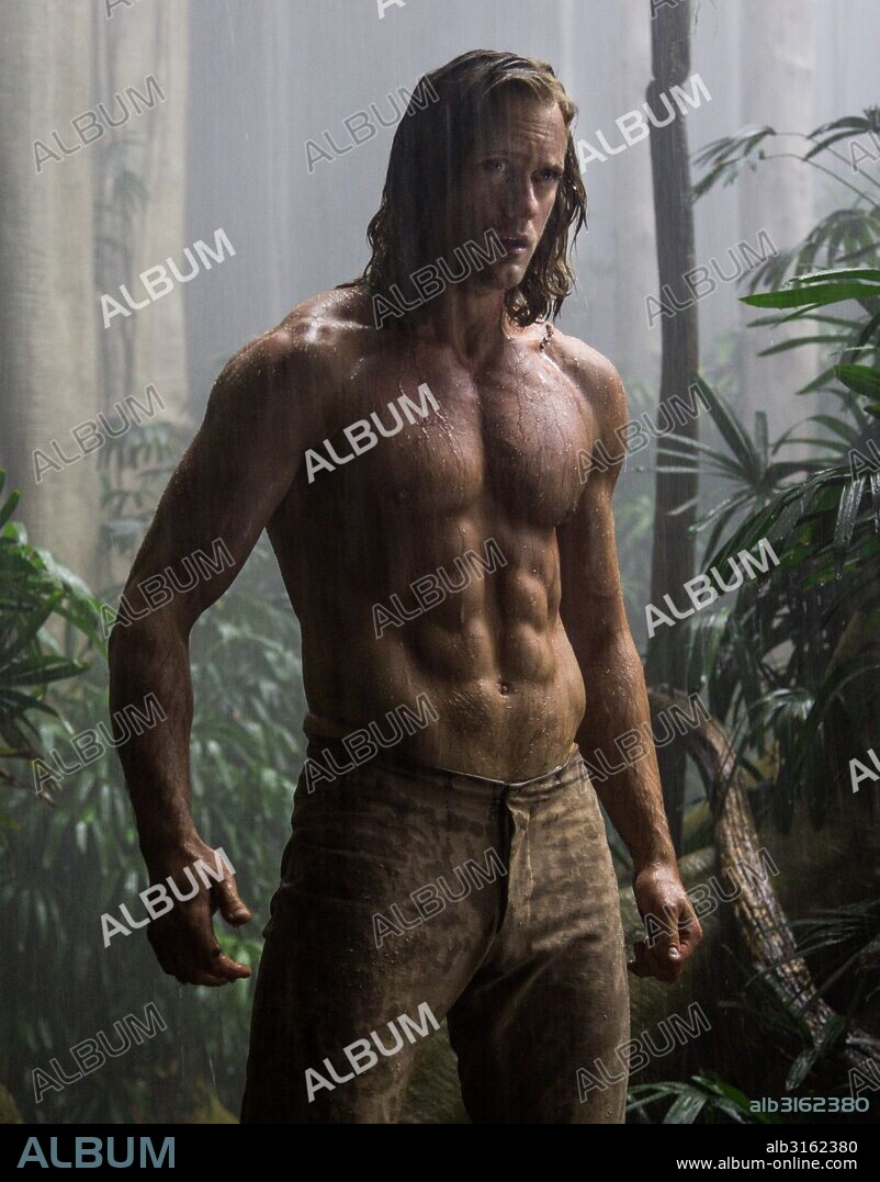 ALEXANDER SKARSGARD en LA LEYENDA DE TARZÁN, 2016 (THE LEGEND OF TARZAN), dirigida por DAVID YATES. Copyright Dark Horse Entertainment/Jerry Weintreub prod/Riche Prod/Vil.