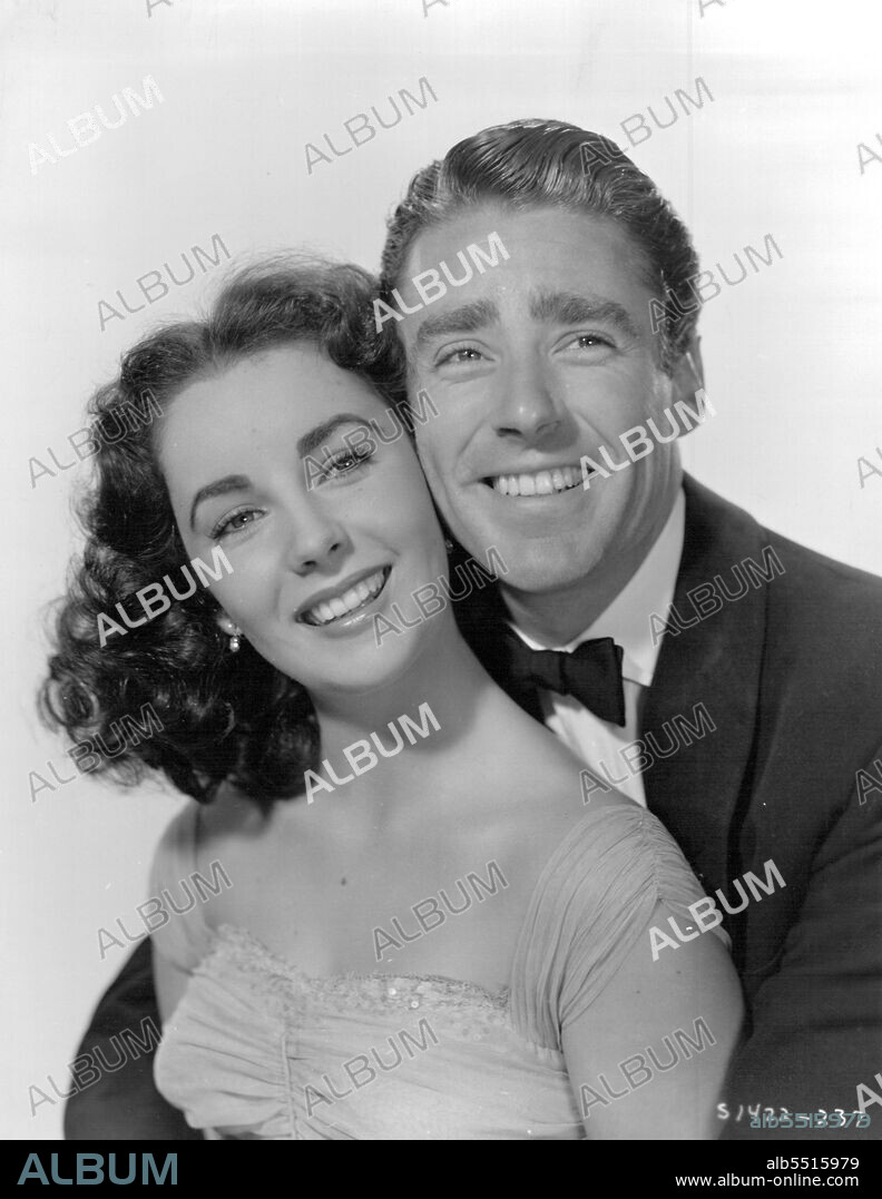 With Eliz Taylor in 'Julia Misbehaves' (1948). May 17, 1954.