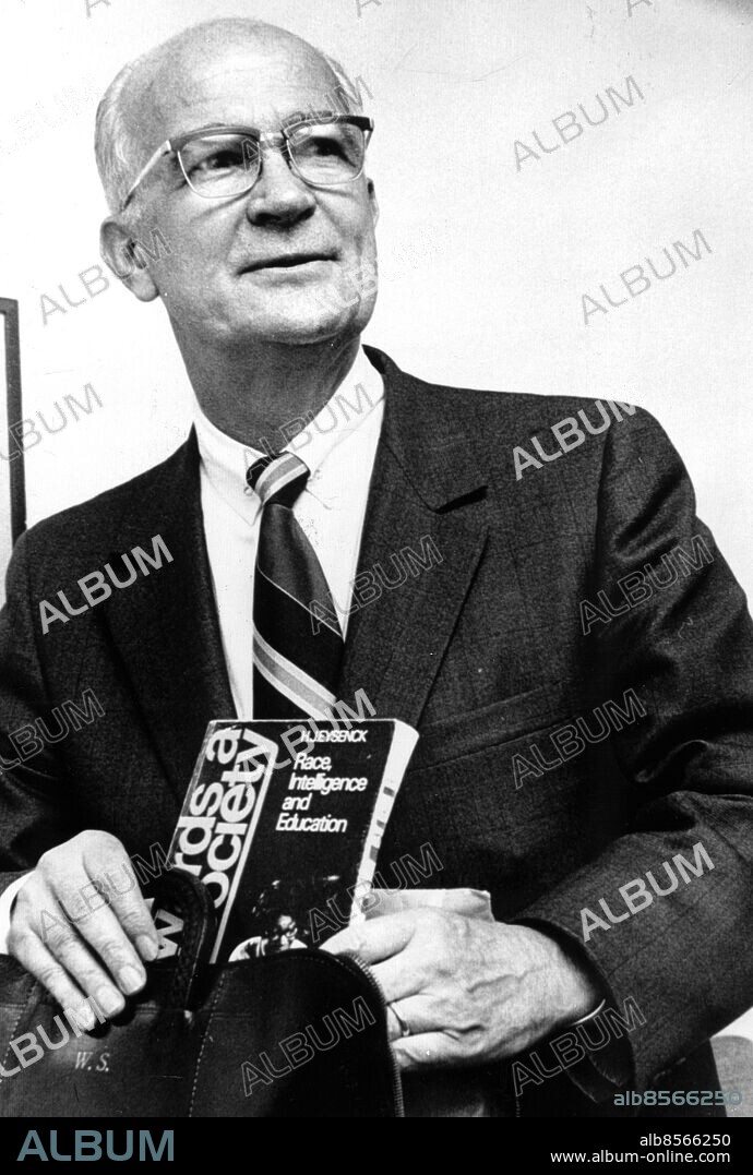 ARKIV -19710908 . Dr William Shockley, Physics 1956 . Foto: UPI Kod: 450 . COPYRIGHT SCANPIX SWEDEN.