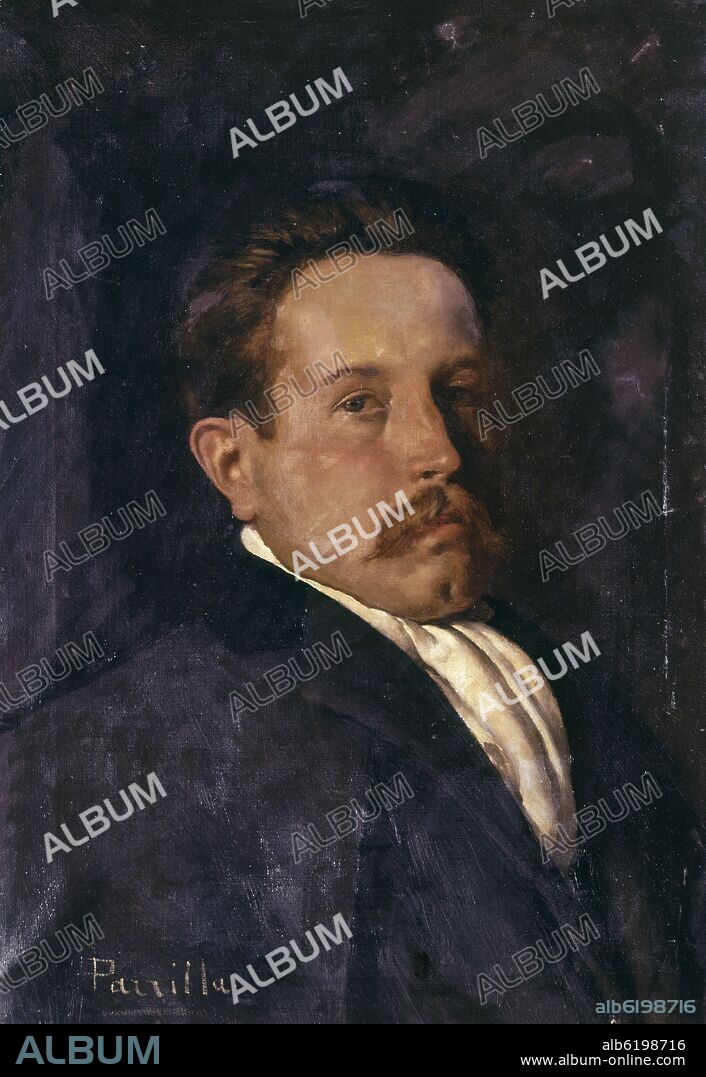 Adelardo Parrilla / 'Azorín', 1898, Óleo sobre lienzo, 66 x 45 cm.