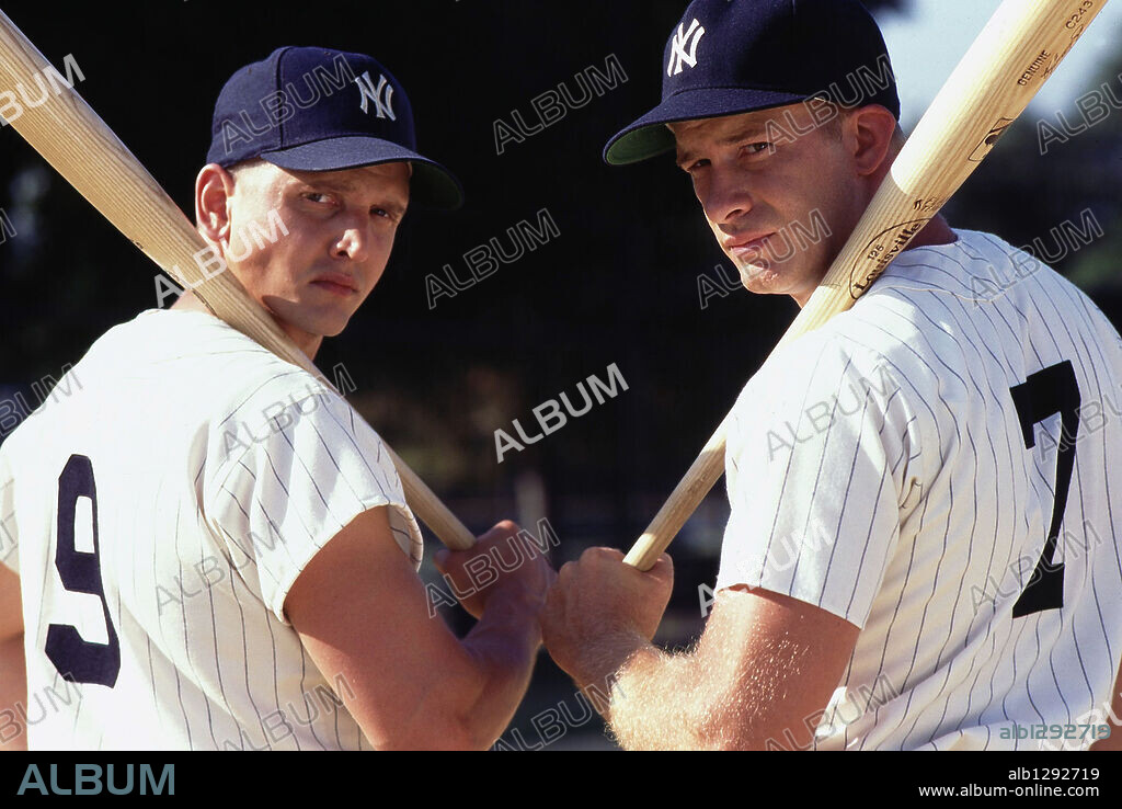 BARRY PEPPER and THOMAS JANE in 61*, 2001, directed by BILLY CRYSTAL. Copyright 61* PRODUCTIONS INC./FACE PRODUCTIONS/HOME BOX OFFICE.