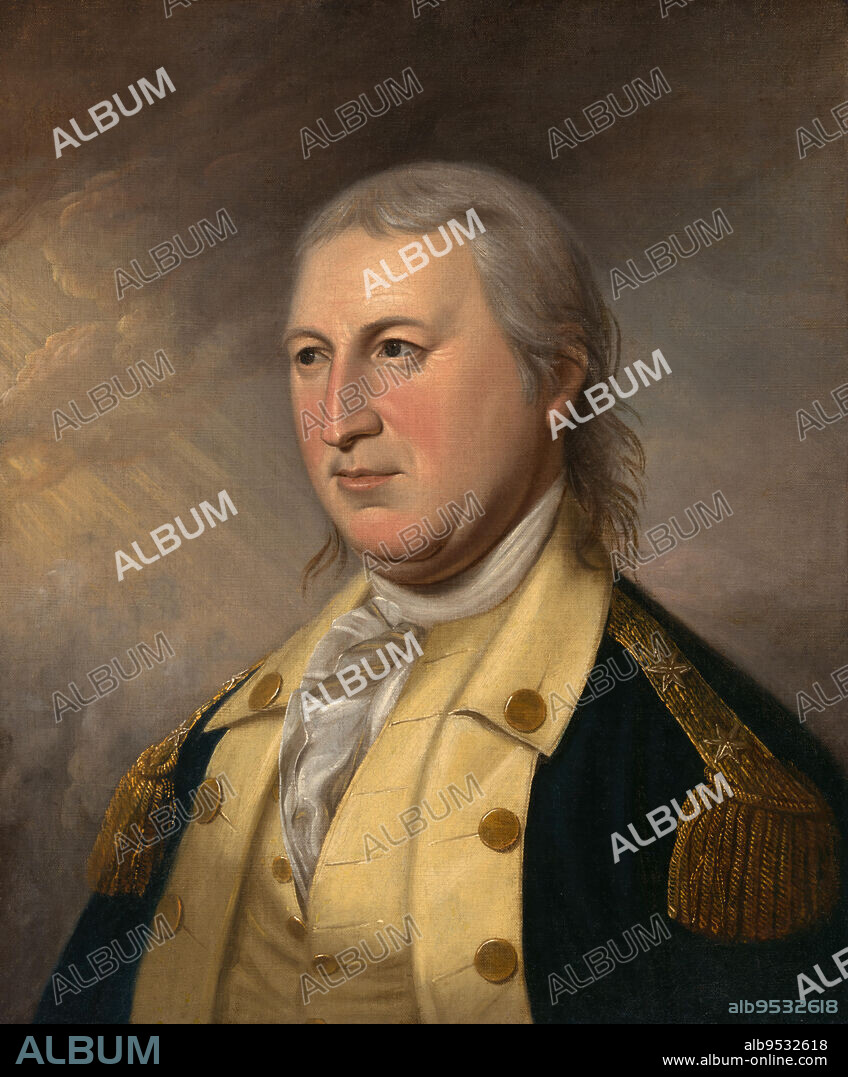 CHARLES WILLSON PEALE (copy) and JAMES PEALE. Horatio Gates. oil on canvas. Date: c. 1782.