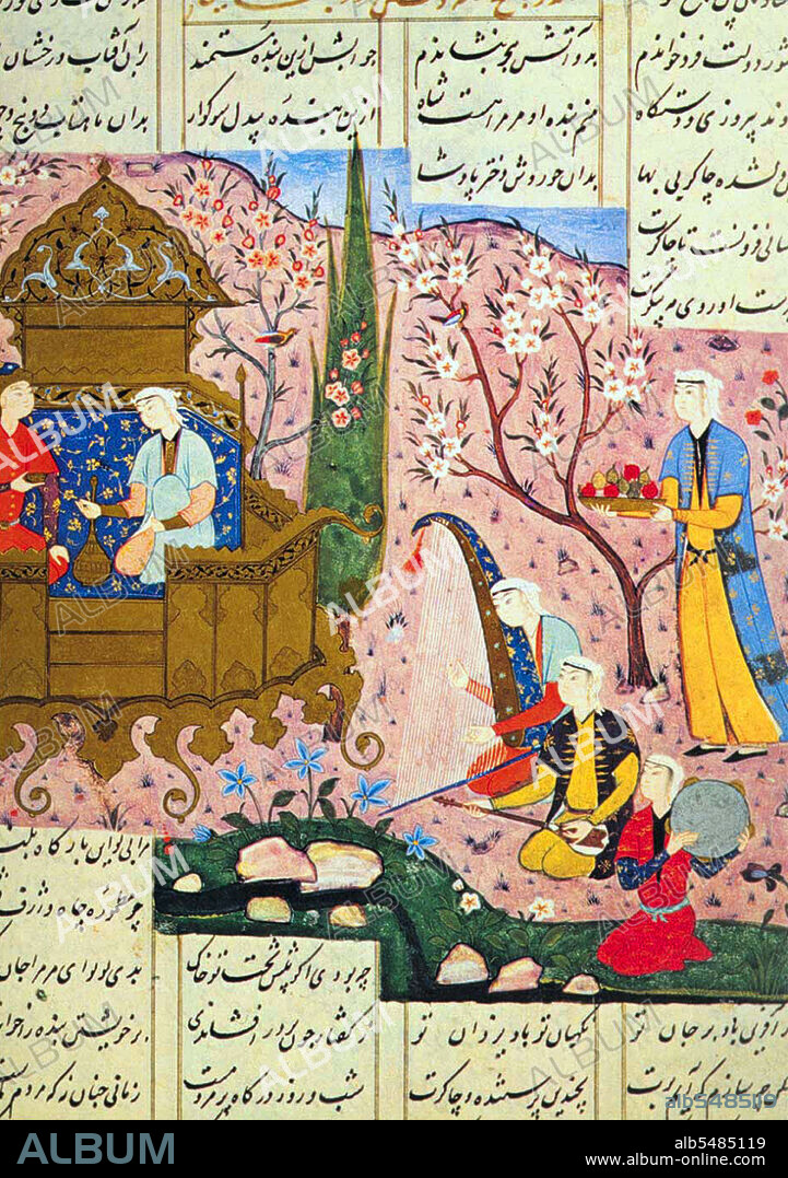 A Persian miniature is a small painting on paper, whether a book illustration or a separate work of art intended to be kept in an album of such works called a muraqqa. The techniques are broadly comparable to the Western and Byzantine traditions of miniatures in illuminated manuscripts. Although there is an equally well-established Persian tradition of wall-painting, the survival rate and state of preservation of miniatures is better, and miniatures are much the best-known form of Persian painting in the West, and many of the most important examples are in Western, or Turkish, museums. Miniature painting became a significant Persian genre in the 13th century, receiving Chinese influence after the Mongol conquests, and the highest point in the tradition was reached in the 15th and 16th centuries. The tradition continued, under some Western influence, after this, and has many modern exponents. The Persian miniature was the dominant influence on other Islamic miniature traditions, principally the Ottoman miniature in Turkey, and the Mughal miniature in the Indian sub-continent.