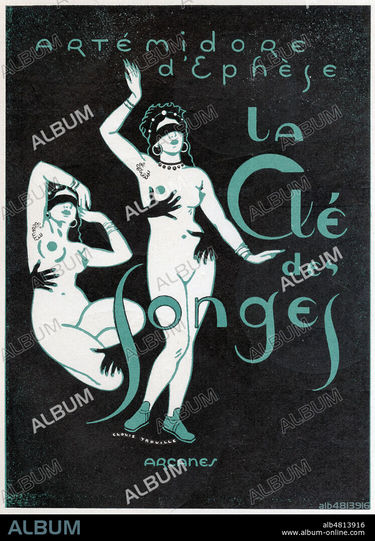 La Cle des Songes par ARTEMIDORE d'Ephese (ou de DALDIS) (2 s.). Illustration de 1953 par Clovis TROUILLE (1889-1975). ADAGP. Credit : Collection Jonas/Kharbine-Tapabor.
