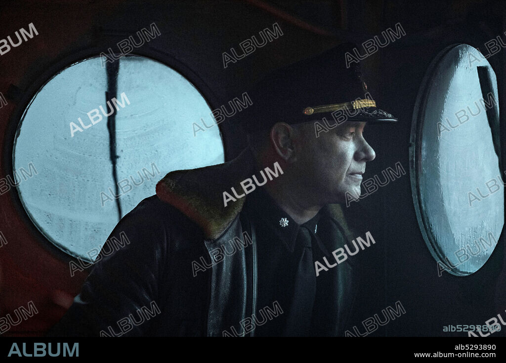 TOM HANKS in GREYHOUND: SCHLACHT IM ATLANTIK, 2020 (GREYHOUND), unter der Regie von AARON SCHNEIDER. Copyright SPE / Stage 6 Films / Playtone.