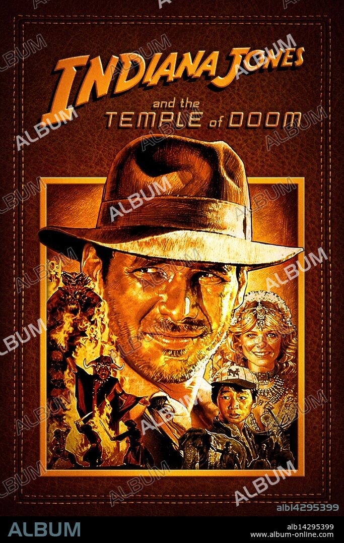 HARRISON FORD in INDIANA JONES UND DER TEMPEL DES TODES, 1984 (INDIANA JONES AND THE TEMPLE OF DOOM), unter der Regie von STEVEN SPIELBERG. Copyright LUCASFILM LTD/PARAMOUNT.