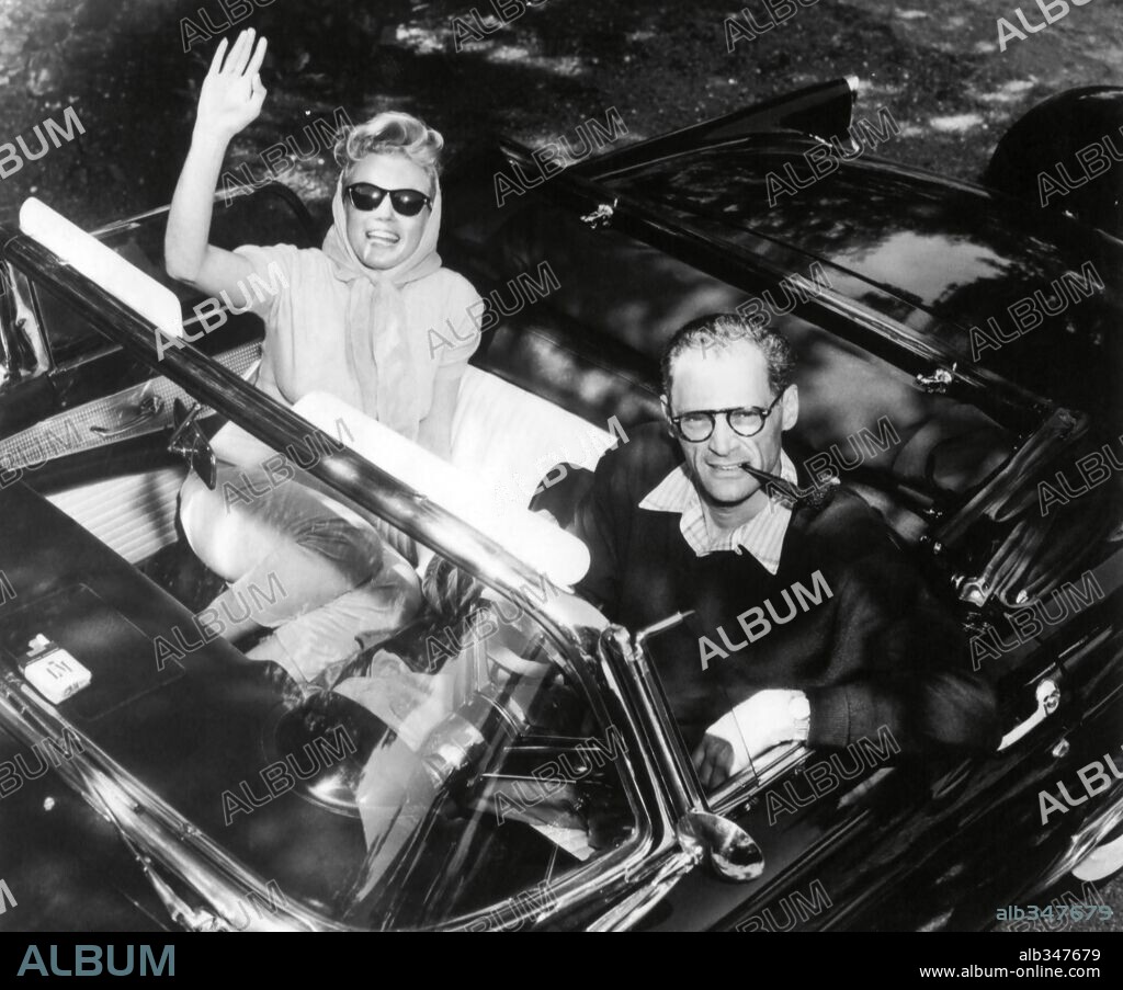 NORMA JEAN BAKER und MILLER ARTHUR 1915. ARTHUR MILLER und MARILYN MONROE.