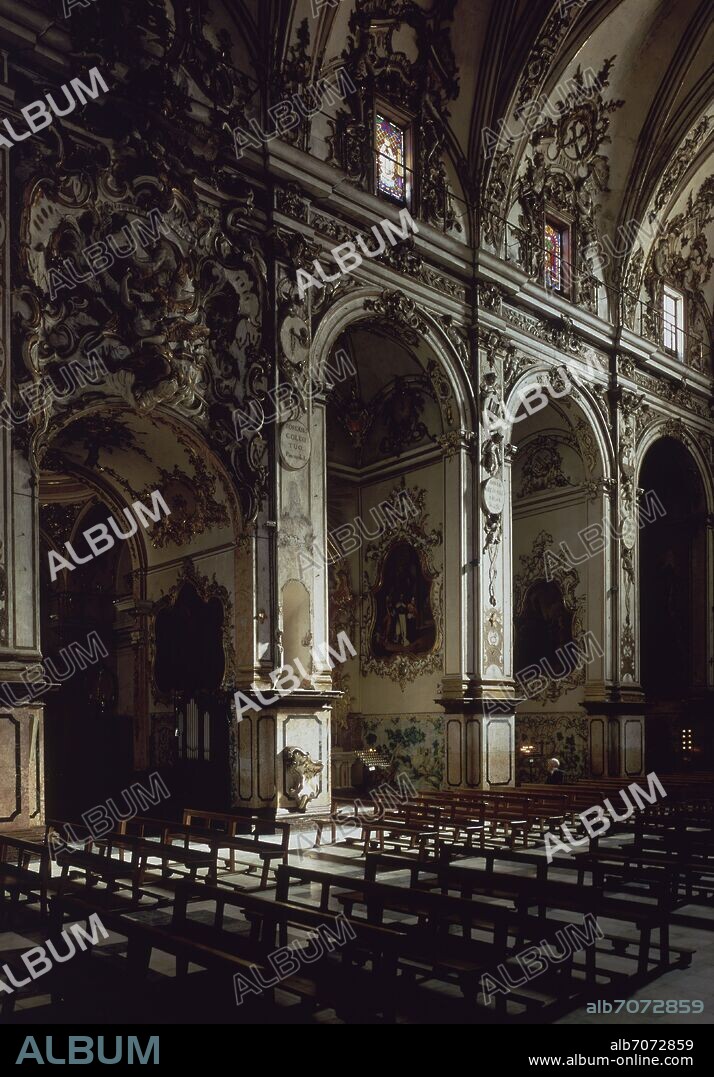 HIPOLITO ROVIRA (1693-1765). INTERIOR - ROCOCO.