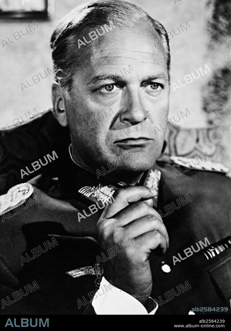 CURD JüRGENS in MIRACLE OF THE WHITE STALLIONS, 1963, directed by ARTHUR HILLER. Copyright WALT DISNEY PRODUCTIONS.