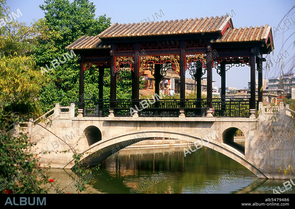 Liang Yuan or Liang's Garden was built between 1796 and 1850 CE and is regarded as one of the most beautiful gardens in Guangdong Province. Foshan dates back to the 7th century CE and has been famous for its ceramics, porcelain and pottery industry since the Song Dynasty (960 - 1276 CE). It is also famous for its martial arts. It contains numerous Wing Chun schools where many come to train and spar.