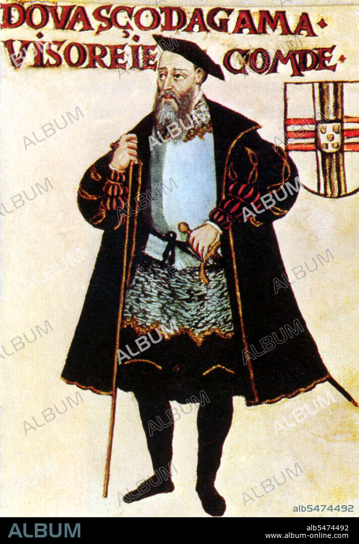 Vasco da Gama (1460 or 1469 – 1524) was a Portuguese explorer, one of the most successful in the Age of Discovery, and the commander of the first ships to sail directly from Europe to India. Under the reign of King Manuel I, Portugal discovered Brazil in 1500. Meanwhile, da Gama set sail from Lisbon on July 8, 1497, with a fleet of four ships and 170 men. He sailed around the Cape of Good Hope, impersonated a Muslim in Mozambique, resorted to piracy in Kenya, and finally landed in Calicut in India on May 20, 1498. For a short time in 1524, he was Governor of Portuguese India under the title of Viceroy.