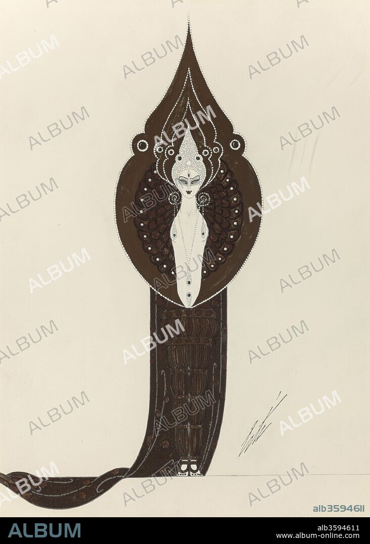 ERTé (ROMAIN DE TIRTOFF). La Toison d'Or. Costume Design for "The Golden Fables". George White's Scandals.