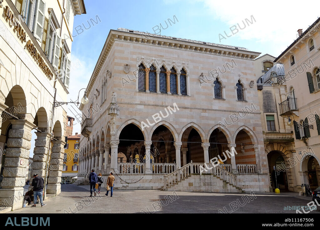 Loggia del Lionello, Udine, Friuli Venezia Giulia, Italy, Europe.