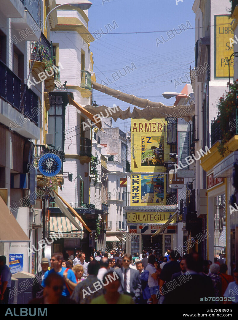 CALLE DE LAS SIERPES - FOTO AÑOS 90.