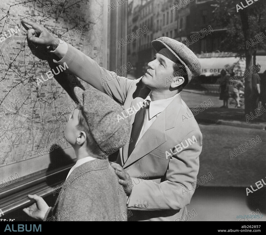 JOHN GARFIELD en VENGANZA DEL DESTINO, 1950 (UNDER MY SKIN), dirigida por JEAN NEGULESCO. Copyright TWENTIETH CENTURY-FOX FILM CORPORATION.