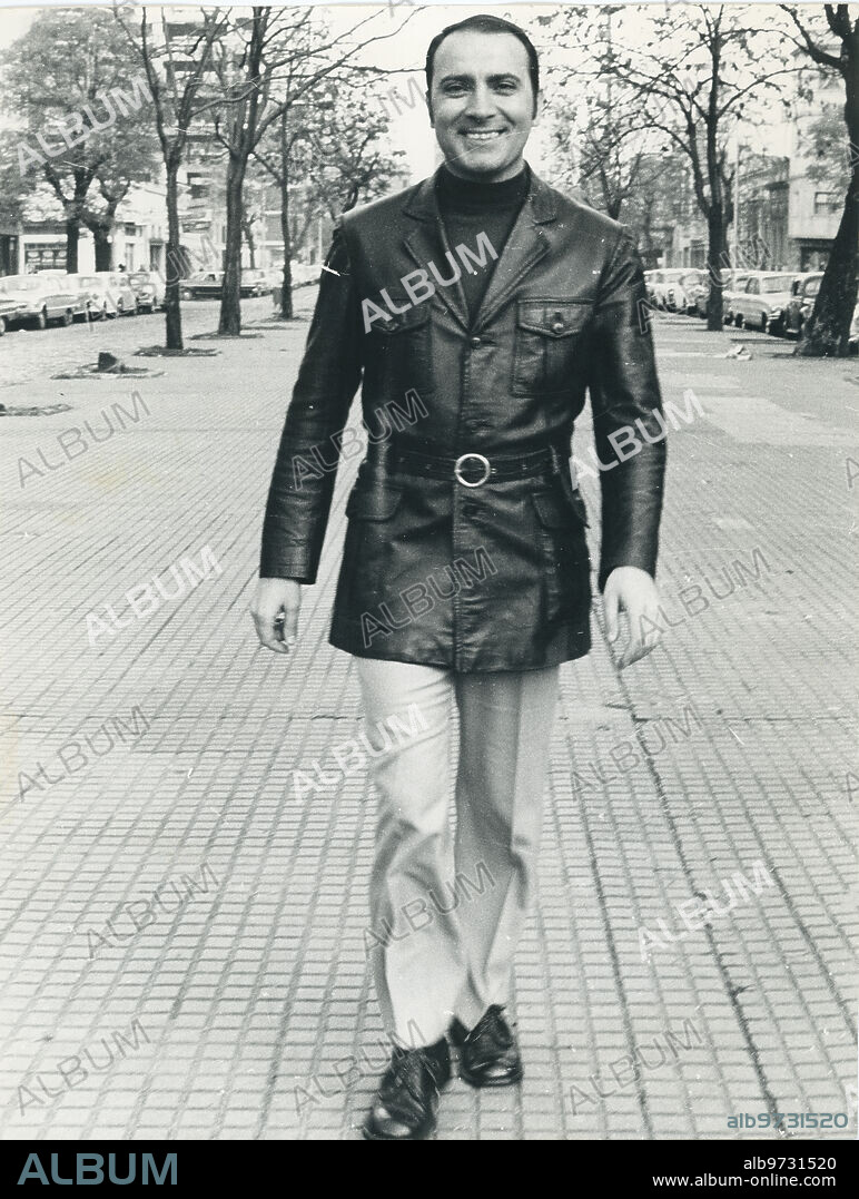 1977. The Argentine writer Manuel Puig.