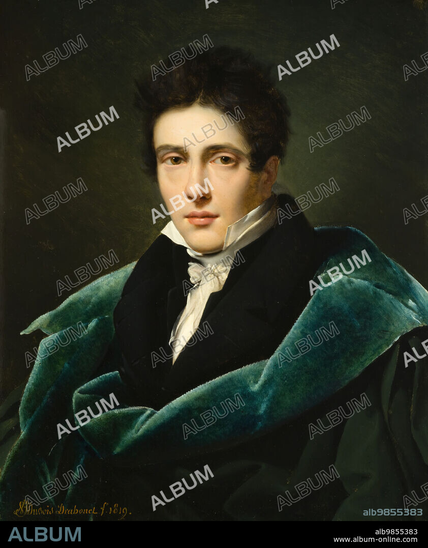 ALEXANDRE-JEAN DUBOIS-DRAHONET. Portrait of Monsieur Gest (image 2 of 2), 1819.