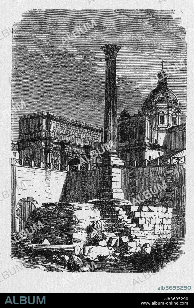 History of Ancient Rome. Column of Phocas.