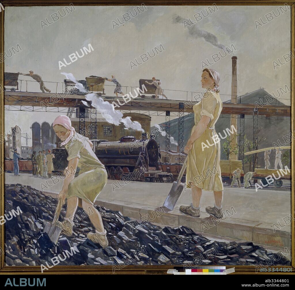 ALEXANDER DEINEKA. The Donbass.