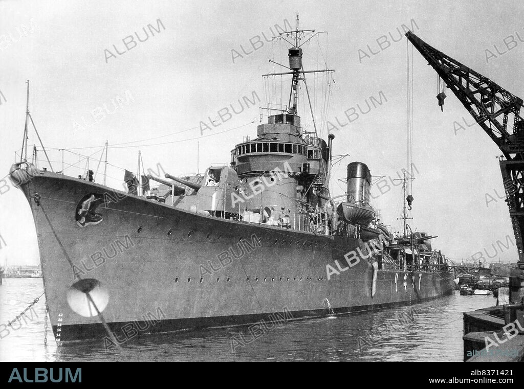 <i>Amagiri</i> was the 15th of 24 Fubuki-class destroyers, built for the Imperial Japanese Navy following World War I. When introduced into service, these ships were the most powerful destroyers in the world. They served as first-line destroyers through the 1930s, and remained formidable weapons systems well into the Pacific War. She is most famous for ramming the PT-109 commanded by Lieutenant John F. Kennedy, who would later become the 35th President of the United States.