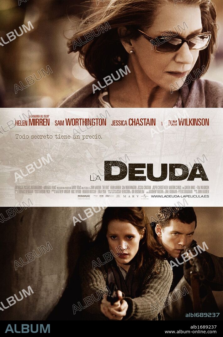 Poster of THE DEBT, 2010, directed by JOHN MADDEN. Copyright MARV FILMS/PIONEER PICTURES.