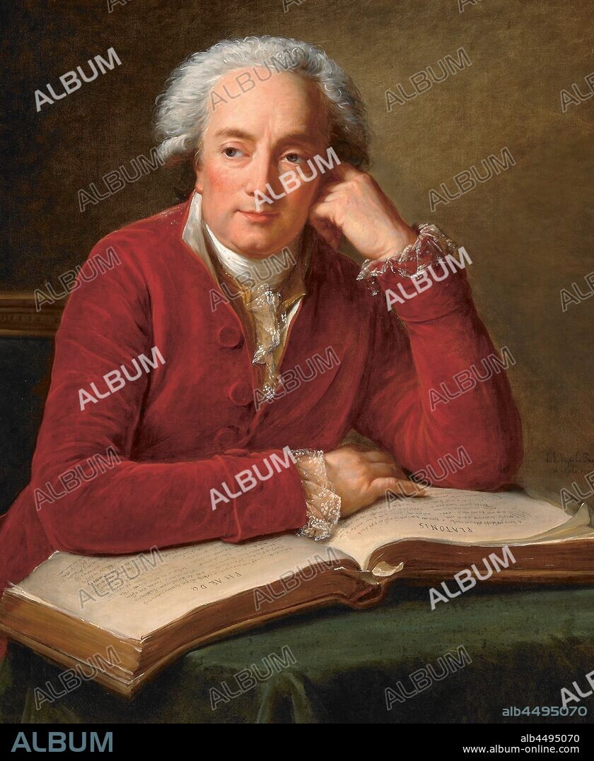ÉLISABETH LOUISE VIGéE LE BRUN. Portrait of Carlo Gastone della Torre di Rezzonico (1742-1796).