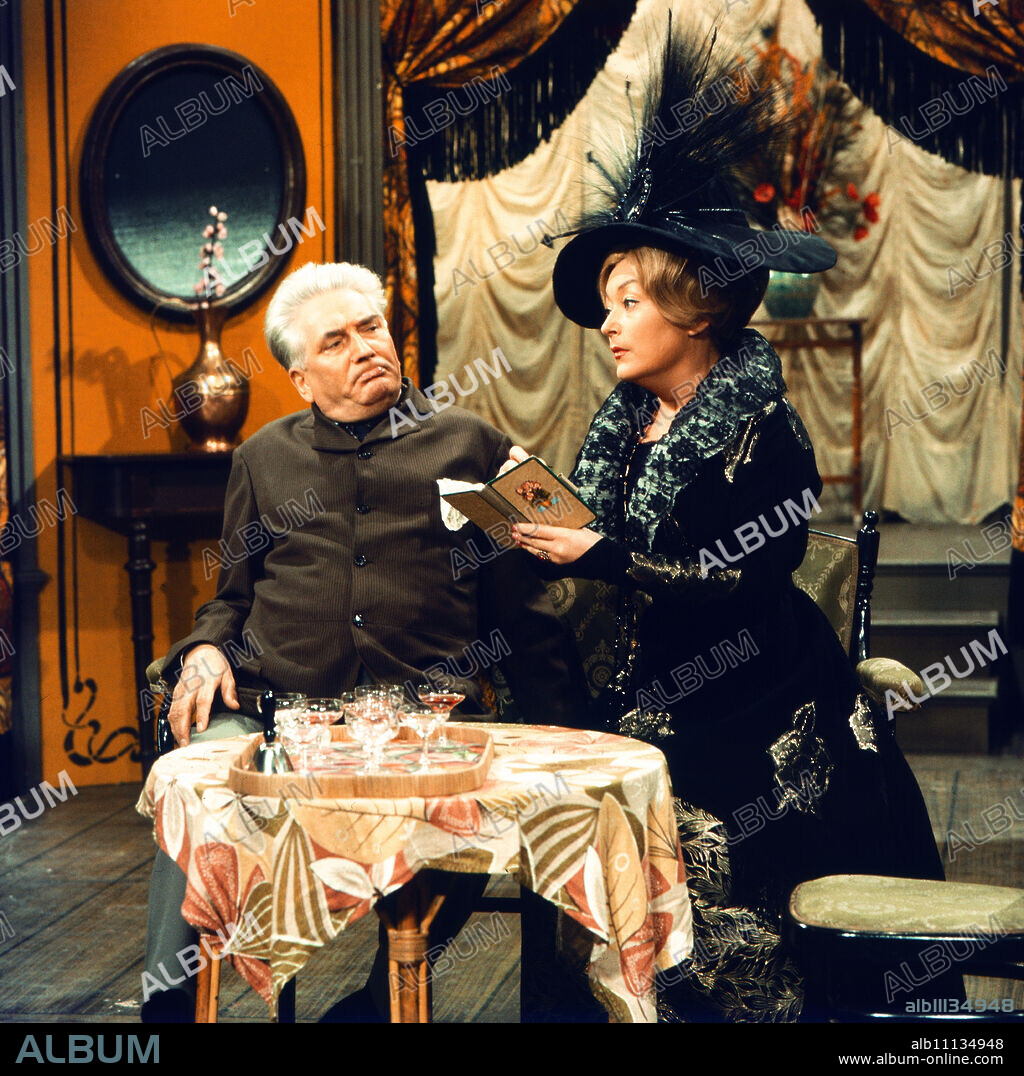 Pension Schöller, play based on Wilhelm Jacoby and Carl Laufs, Germany 1965, Director: Erich Neureuther, Actors: Willi Rose, Gabriele Reismüller (original german headline: Pension Schöller).