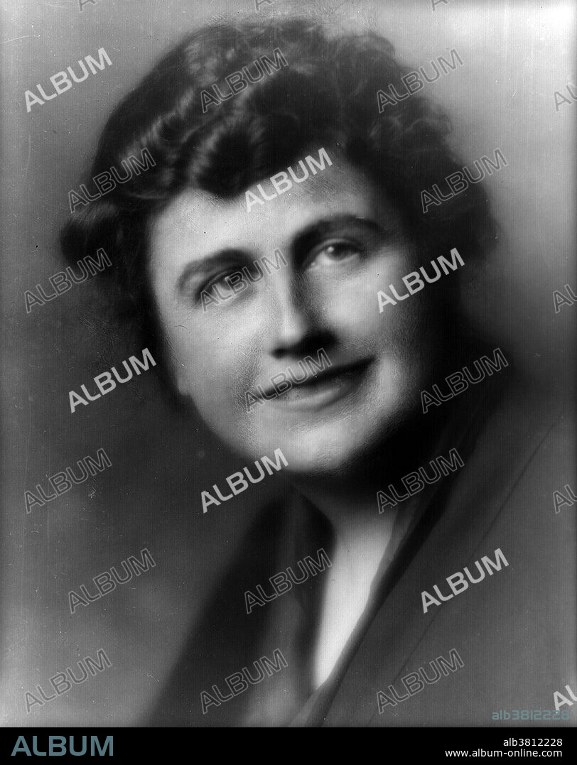 Edith Bolling Galt Wilson (October 15, 1872 - December 28, 1961) was the second wife of Woodrow Wilson, and First Lady of the US, 1915-21. She married Norman Galt, a prosperous jeweler; in 1896. In 1903 she bore a son who only lived for a few days, and the difficult birth left her unable to have more. In 1908 her husband died unexpectedly. In 1915, the she was introduced to President Wilson by Helen Bones, the president's cousin and White House hostess since the death of Ellen, his first wife. They married nine months later. As First Lady during WWI, she observed gas-less Sundays, meatless Mondays, and wheat-less Wednesdays. She let sheep graze on the White House lawn rather than waste manpower in mowing it and auctioned off their wool for the benefit of the American Red Cross. The President suffered a severe stroke in October 1919. Edith began to screen all matters of state and decided which were important enough to bring to the bedridden president. In doing so, she functionally ran the Executive branch of the government for the remainder of the president's second term. She retired with the former president to their home, nursing him until his death three years later. She died of congestive heart failure at age 89 in 1961.r. She died of congestive heart failure at age 89 in 1961.