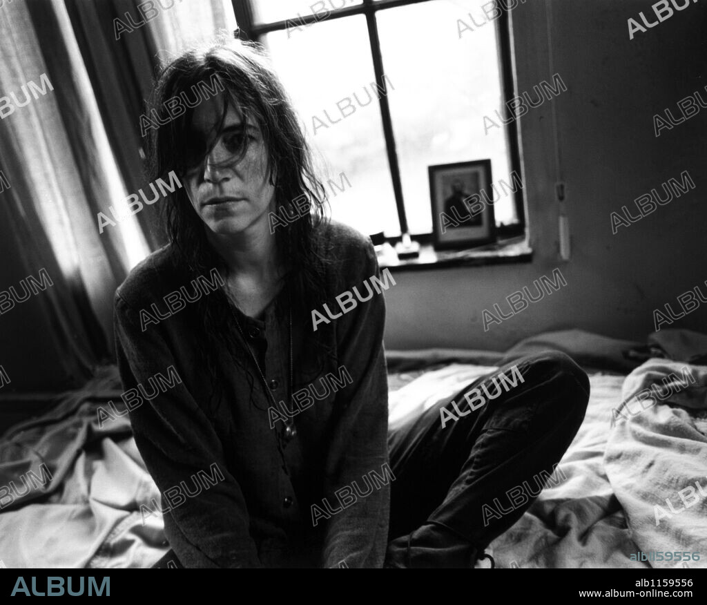 PATTI SMITH in PATTI SMITH: DREAM OF LIFE, 2008, directed by STEVEN SEBRING. Copyright Clean socks/ thirteen WNET.