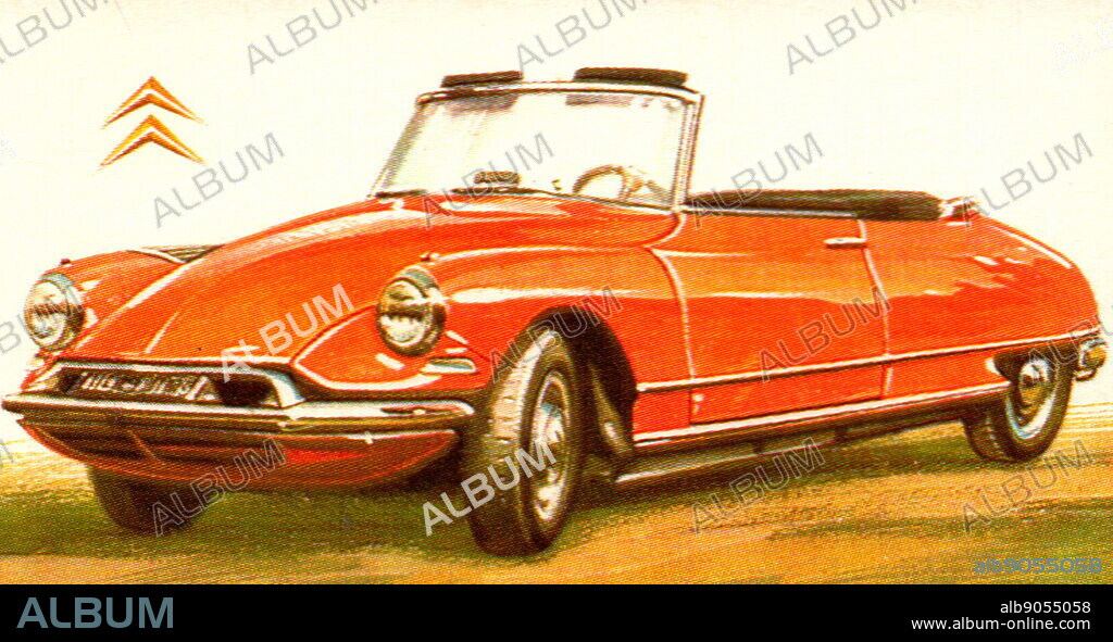 1955 Citroen DS 19, Front wheel drive 1.9 litres automobile. The Citroen DS front-engine, front-wheel-drive executive car that was manufactured and marketed by the French company Citroen from 1955 to 1975 in sedan, wagon/estate and convertible body configurations across three series, or generations.