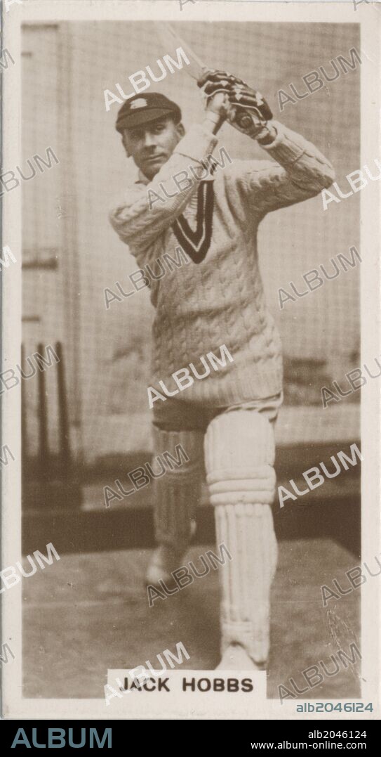 Sir John Berry "Jack" Hobbs (16 December 1882 - 21 December 1963) was an English professional cricketer who played for Surrey from 1905 to 1934 and for England in 61 Test matches between 1908 and 1930, Known as "The Master", Hobbs is regarded by critics as one of the greatest batsmen in the history of cricket.