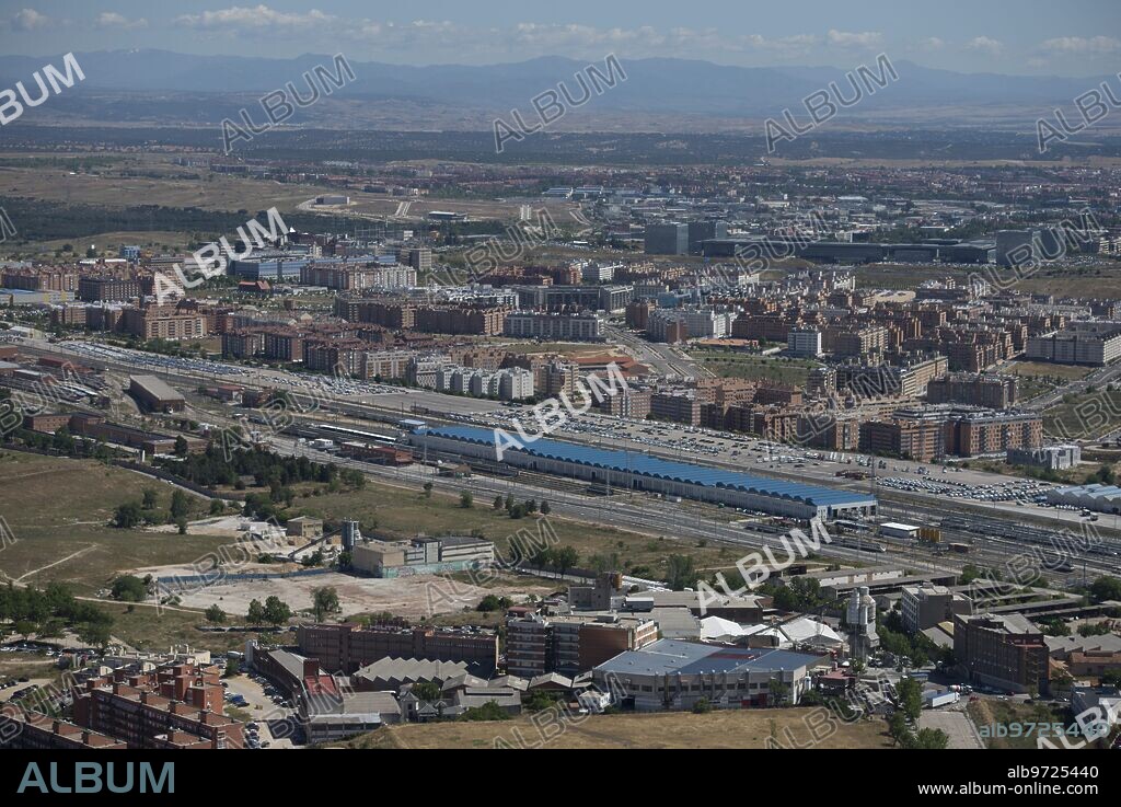 Report from the space tower (aerial view) Sanchinarro Madrid 06/12/2013 Photo Matias Nieto / Oscar del Pozo ARCHDC Matias Nieto.