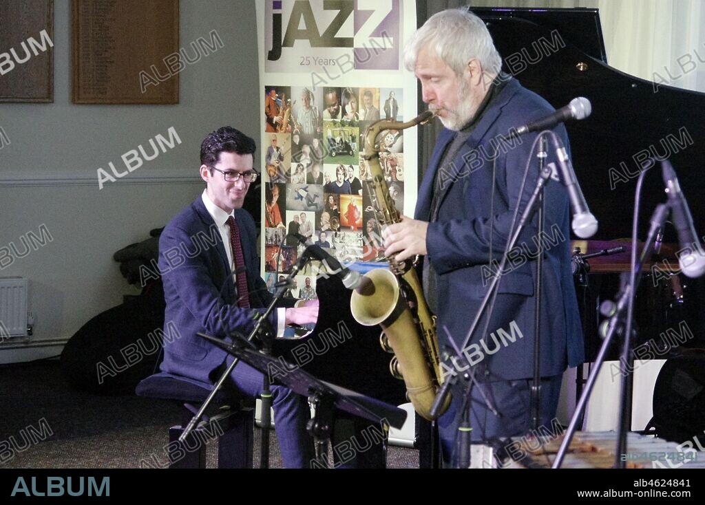BRIAN O'CONNOR. Grant Stewart  Gabriel Latchin, Nat Steele Quartet with Grant Stewart, Watermill Jazz Club, Dorking, Surrey, 4 Feb 2020.