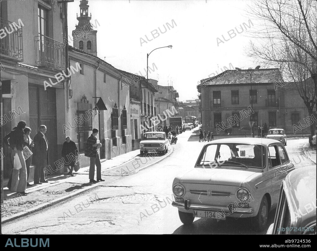 1975. Calle de Getafe (Madrid).
