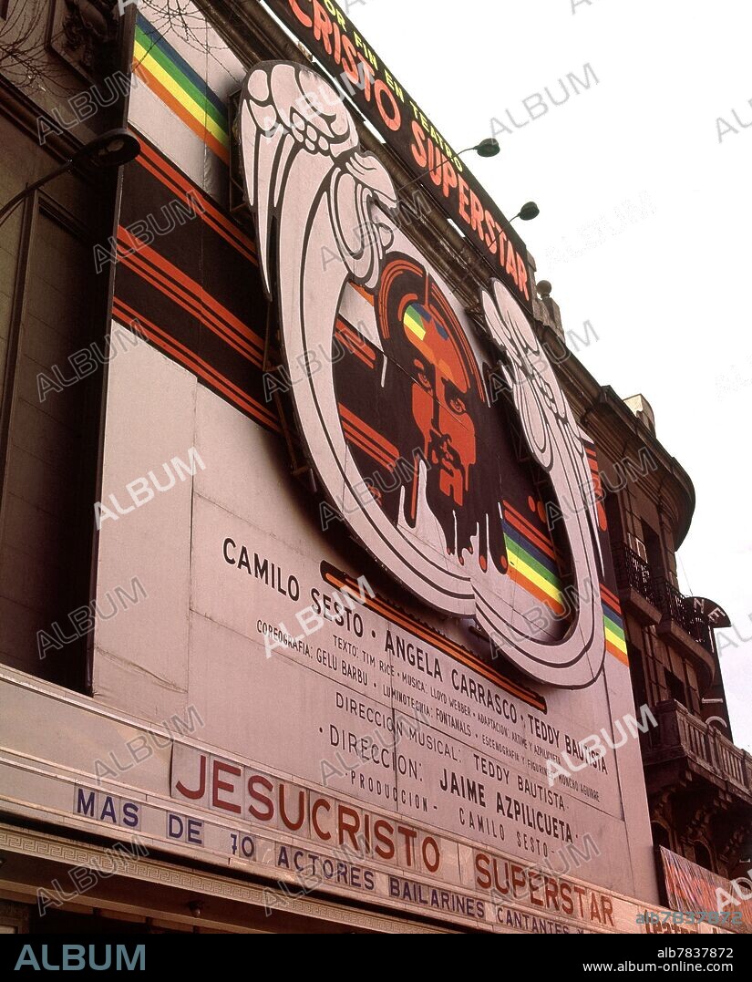 CARTEL DE JESUCRISTO SUPERSTAR.