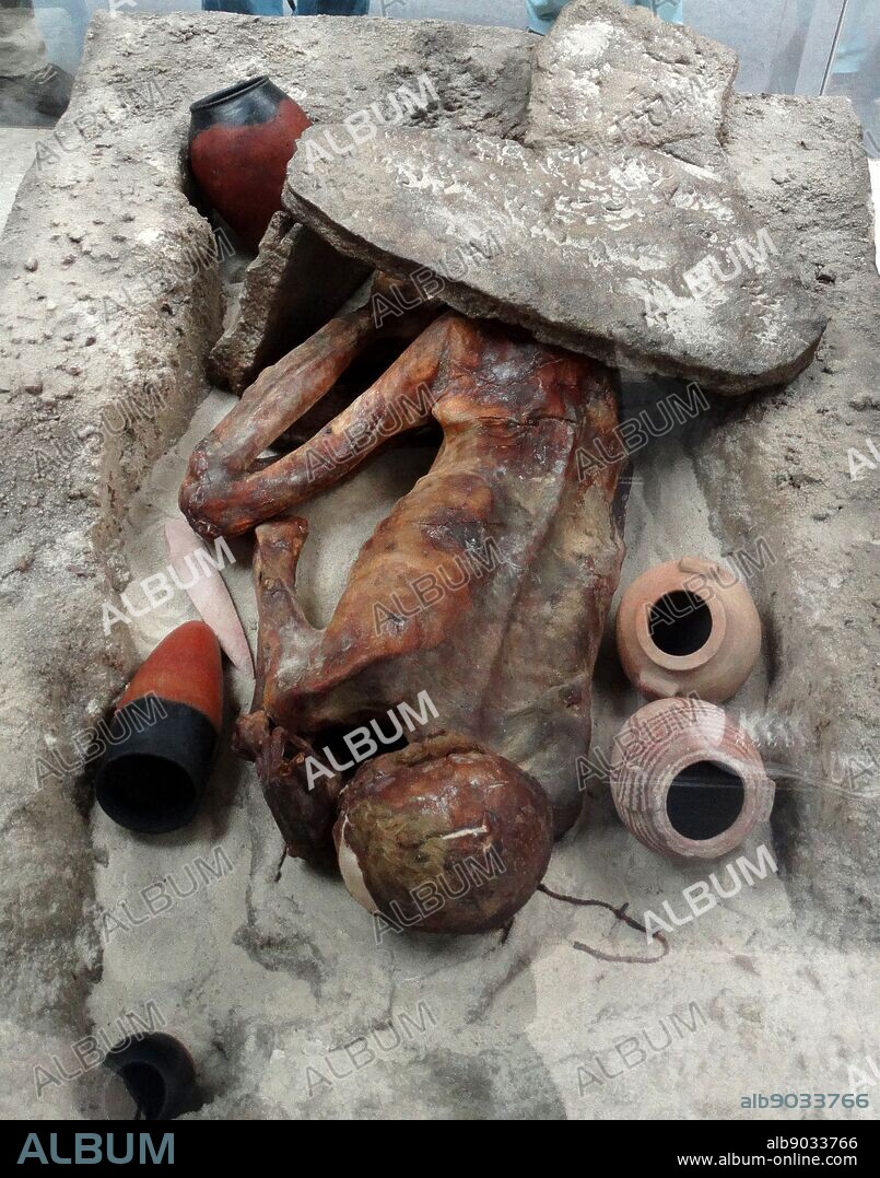 Gebelein Man; human mummy. Naqada II, Late Predynastic Egyptian. 3400BC.
