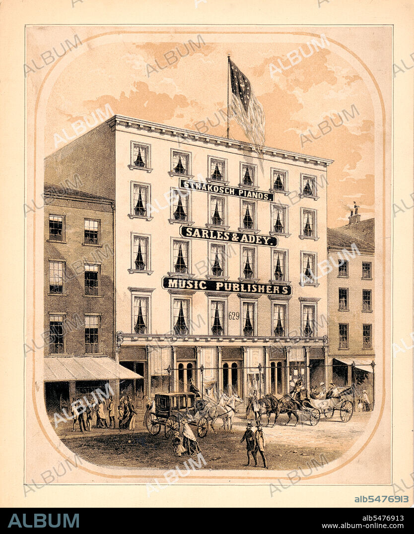Metropolitan polkas by Chas. Mueller ca. 1852.